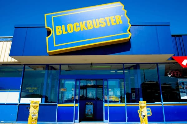 Blockbuster store