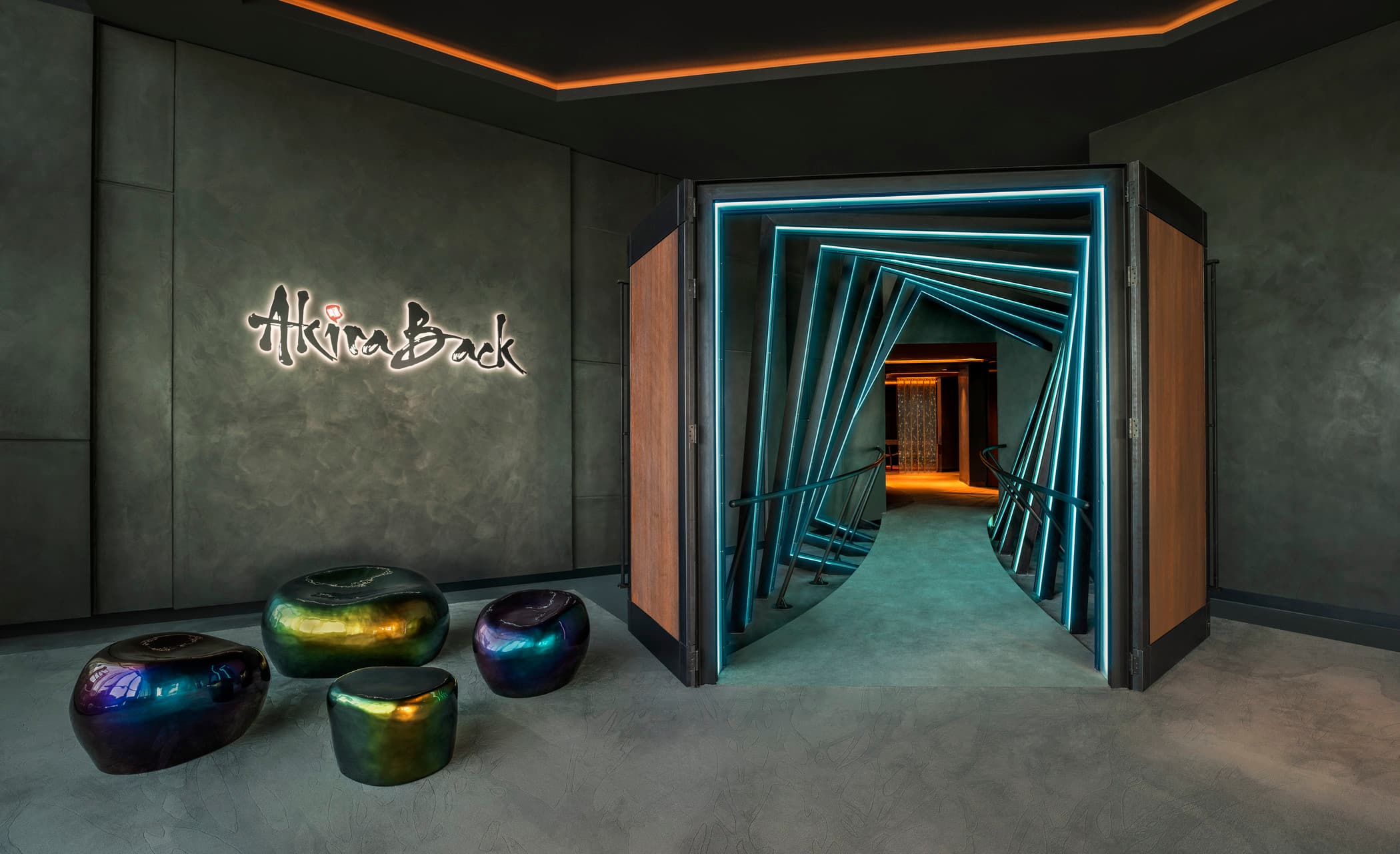 Akira Back - Restaurant Entrance - W The Palm Dubai