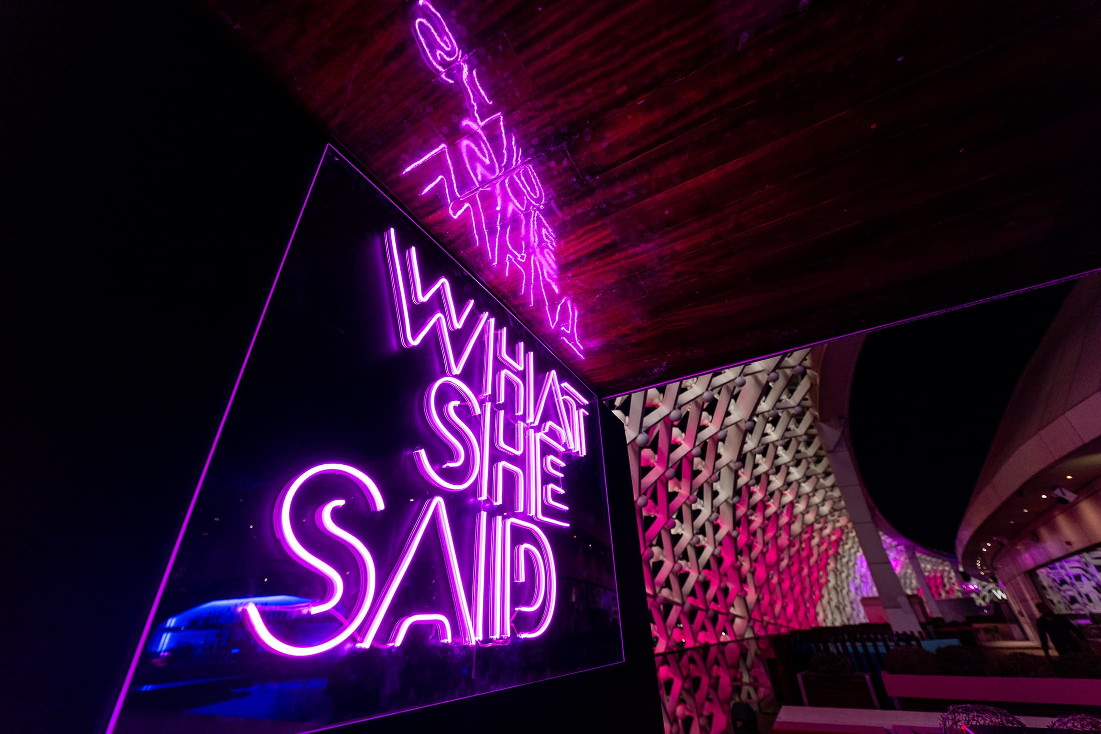 W Hotels Abu Dhabi Yas Island What She Said