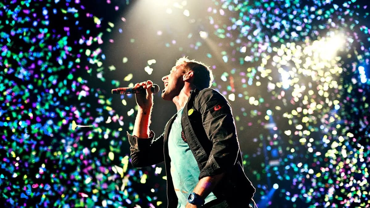 Coldplay concert